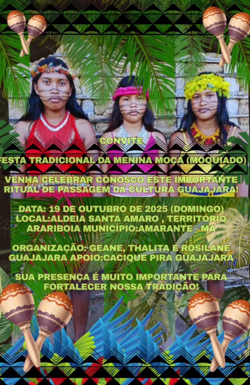 Festa Wira'o Haw na Aldeia Santa Amaro - Terra Indígena Arariboia